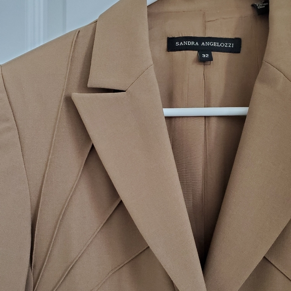 NWOT Wool-Blend Sandra Angelozzi Blazer - Picture 3 of 6